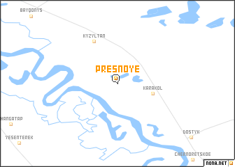 map of Presnoye