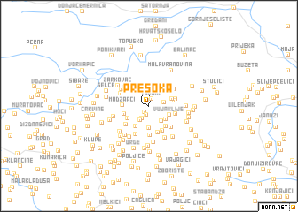 map of Presoka