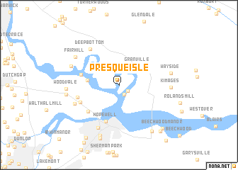 map of Presque Isle