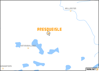 map of Presque Isle