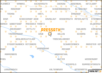 map of Pressath