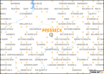 map of Presseck