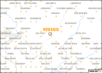 map of Pressig