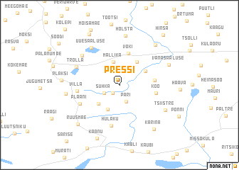 map of Pressi