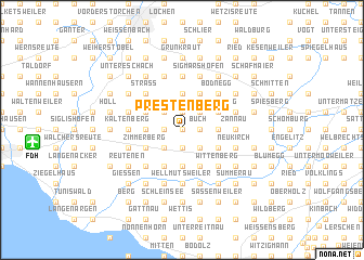 map of Prestenberg