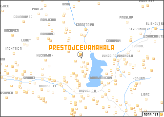 map of Prestojčeva Mahala