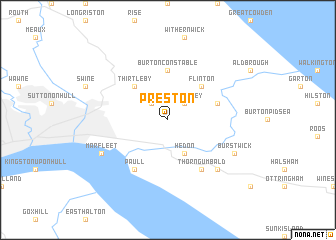 map of Preston