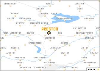 map of Preston