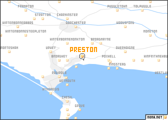 map of Preston