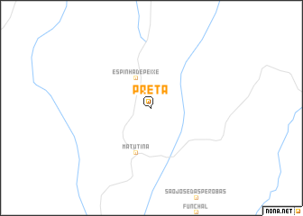map of Preta