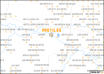 map of Pretiles