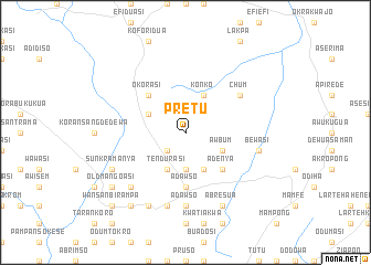 map of Pretu