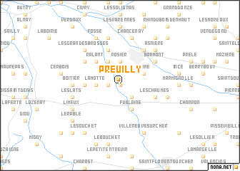 map of Preuilly