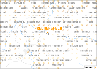 map of Preunersfeld