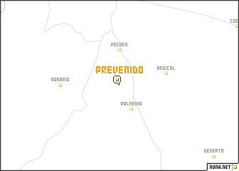 map of Prevenido