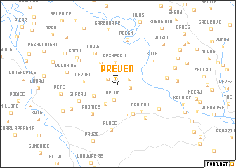 map of (( Preven ))