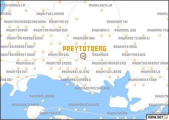 map of Prey Tôtœ̆ng