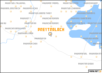 map of Prey Trâlach