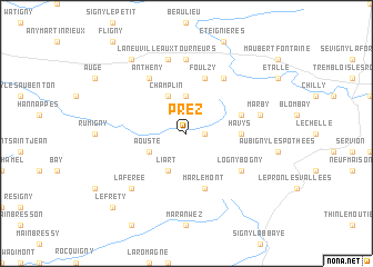 map of Prez