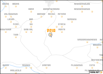 map of Pria