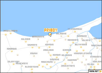 map of Priboy