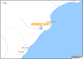 map of (( Pribrezhnyy ))