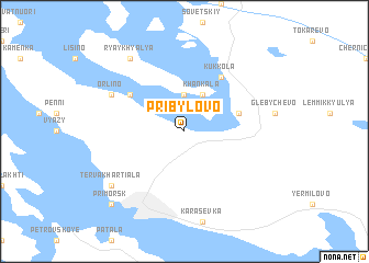 map of Pribylovo