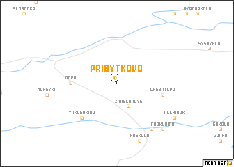 map of Pribytkovo