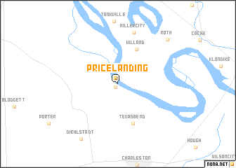 map of Price Landing