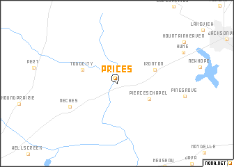 map of Prices