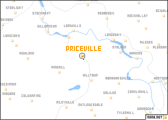 map of Priceville
