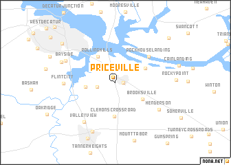 map of Priceville