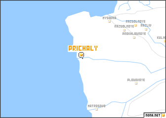 map of Prichaly