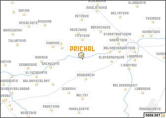 map of Prichal\