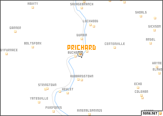 map of Prichard