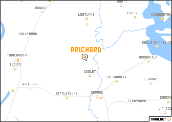 map of Prichard