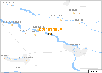 map of Prichtovyy