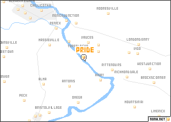 map of Pride