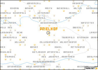 map of Prielhof