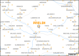 map of Prieloh