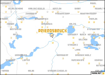 map of Prierosbrück