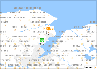 map of Pries