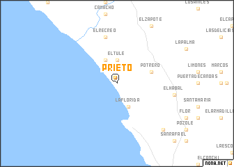 map of Prieto