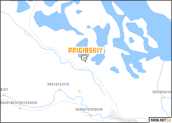 map of Prigibskiy