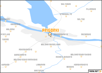 map of Prigorki