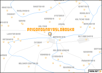 map of Prigorodnaya Slobodka