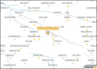 map of Prigorodok