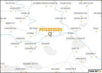 map of Prigorodok