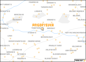 map of Prigor\