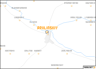 map of Priil\